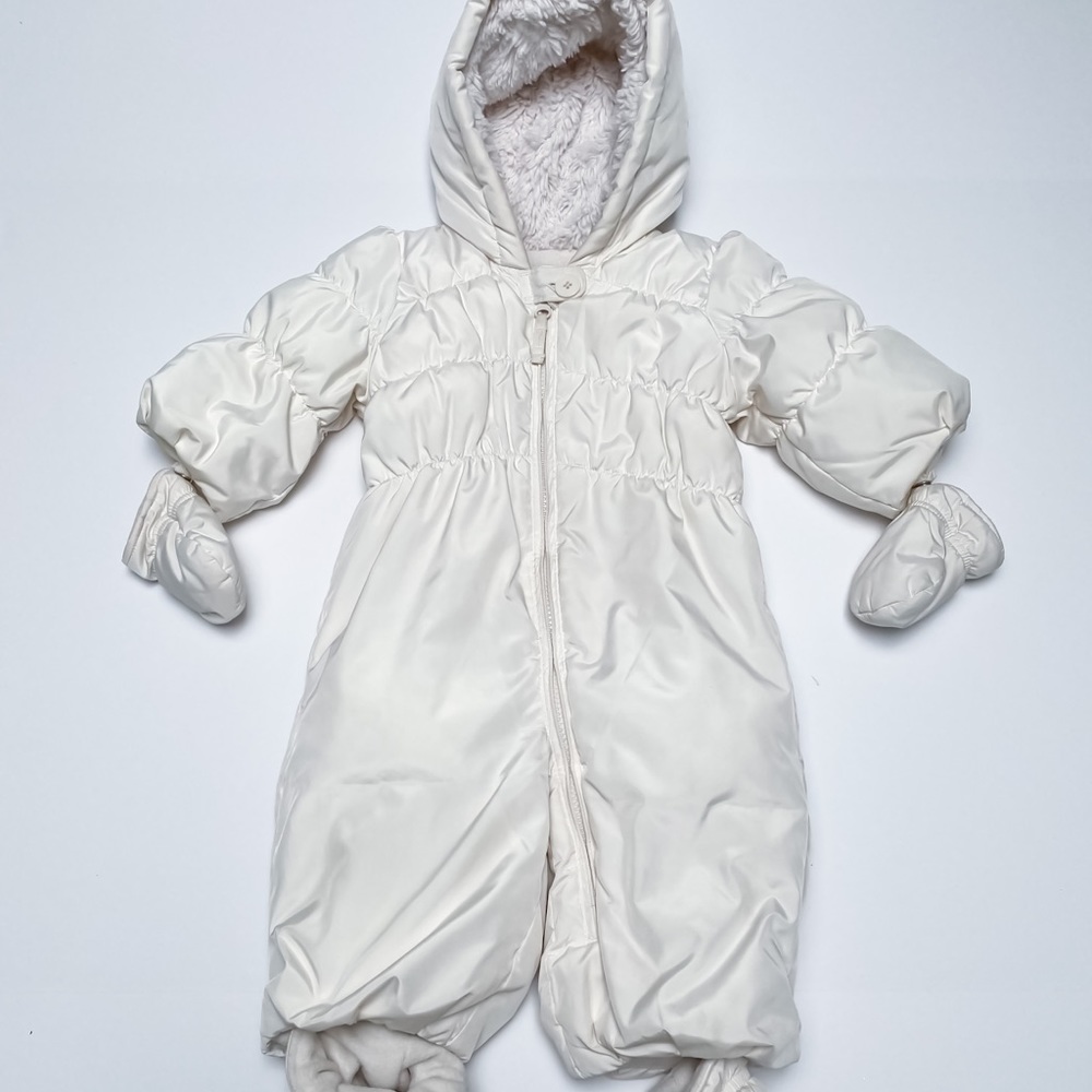 Baby Gap Cream Puffy Snowsuit